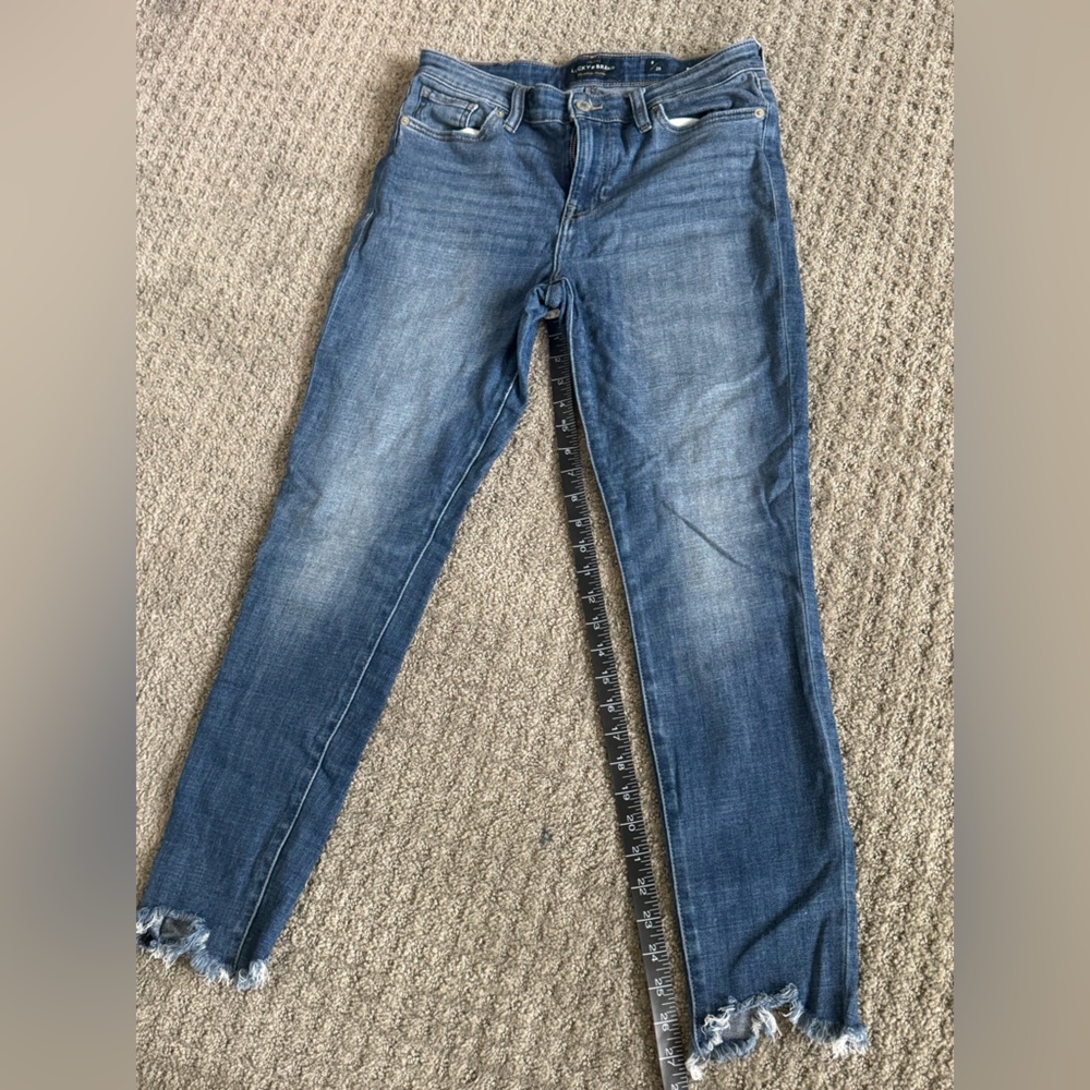 Lucky Brand “Ava Skinny” Women's Faded Blue Skinny Jeans, sz 29